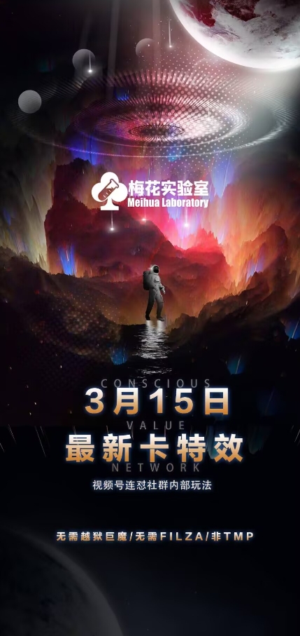 梅花实验室视频号连怼玩法-3月15日最新卡特效技术(无需越狱、巨魔、tmp)-轻创终点站