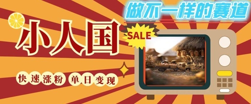DeepSeek+绘图+视频制作小人国微观视频，小白轻轻松松上手，条条爆款，条条变现，单日就能收益-轻创终点站