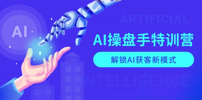 AI-操盘手特训营，解锁AI获客新模式，全面掌握AI商业应用与提示词技巧-轻创终点站