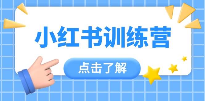 小红书训练营，助小白入门，掌握技巧变达人，课程实操又全面(12节课)-轻创终点站